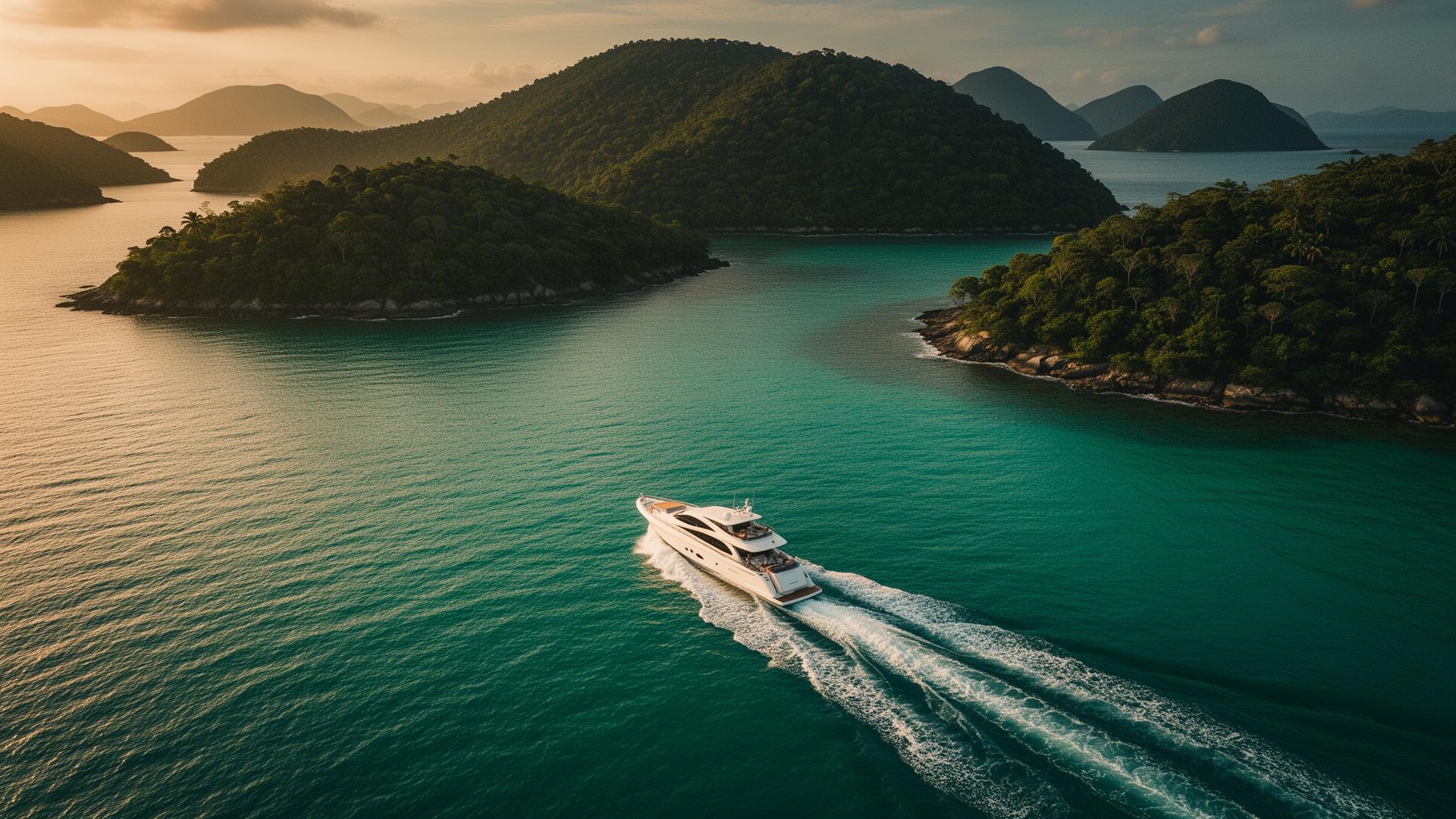 Ilha Grande aerial